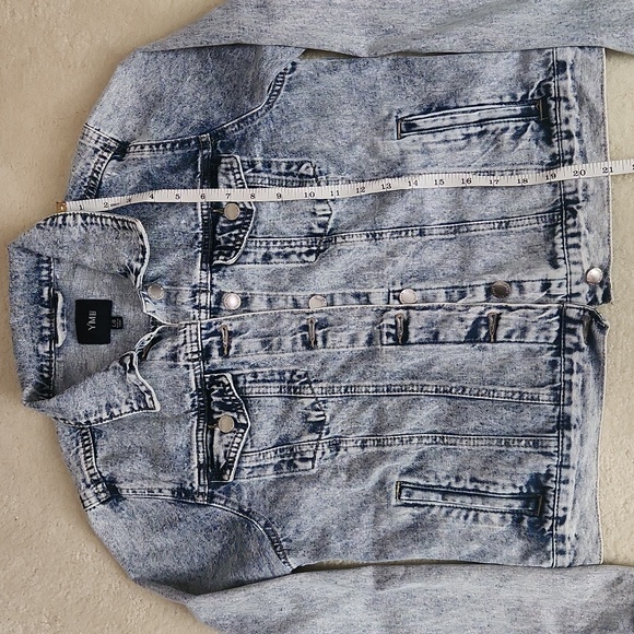 YMI Distressed Denim Jacket - Picture 4 of 5